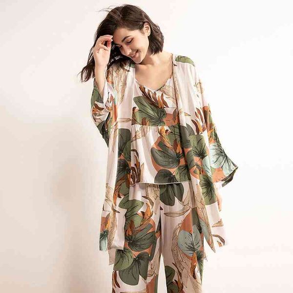 spring & fall ladies pajamas set cartoon banana leaves printed women comfort loose homewear large size femme sleepwaear, Black;red
spring & fall ladies pajamas set cartoon banana leaves printed women comfort loose homewear large size femme sleepwaear, Black;red