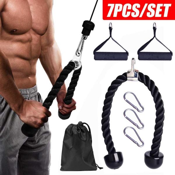 xinglgji resistance bands tricep rope push pull down cord for bodybuilding exercise gym workout home or use fitness body equipment
xinglgji resistance bands tricep rope push pull down cord for bodybuilding exercise gym workout home or use fitness body equipment