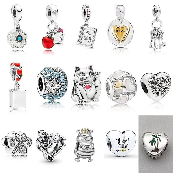 1: 1 original s925 sterling silver heart-shaped treble clef beckoning cat coconut tree pendant charm female diy fashion jewelry q0531, Black
1: 1 original s925 sterling silver heart-shaped treble clef beckoning cat coconut tree pendant charm female diy fashion jewelry q0531, Black
