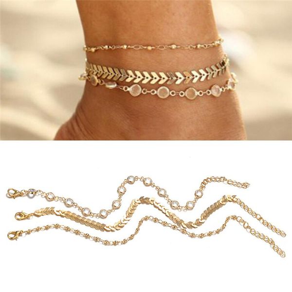 anklets 3pcs/set crystal chain statement anklet bracelet barefoot sandal beach jewelry, Red;blue
anklets 3pcs/set crystal chain statement anklet bracelet barefoot sandal beach jewelry, Red;blue