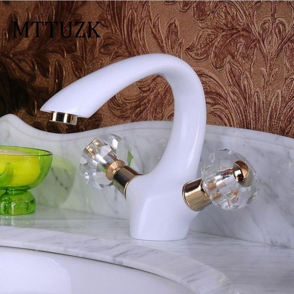 bathroom sink faucets mttuzk european white roasted paint long neck brass sitting mounted crystal hand wheel single hole basin faucet cold m
bathroom sink faucets mttuzk european white roasted paint long neck brass sitting mounted crystal hand wheel single hole basin faucet cold m