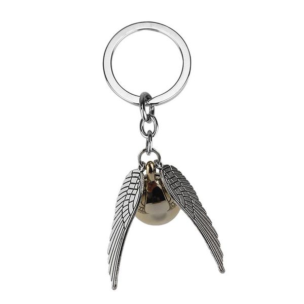 keychains golden snitch key chain magical hp keyring pendant jewelry fan collection props, Silver
keychains golden snitch key chain magical hp keyring pendant jewelry fan collection props, Silver