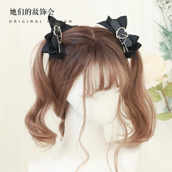 other event & party supplies 1 pair japanese punk lolita black handmade kawaii bow jk uniform hairpin headwear cosplay women maid hair acces
other event & party supplies 1 pair japanese punk lolita black handmade kawaii bow jk uniform hairpin headwear cosplay women maid hair acces