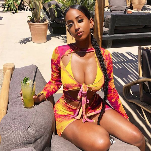 tie dye print dresses for women cut out bandage mini dress autumn women fashion mesh see-through club party dress, Gray
tie dye print dresses for women cut out bandage mini dress autumn women fashion mesh see-through club party dress, Gray