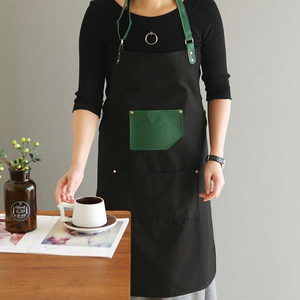 aprons 2021 fashion canvas cotton for women men adjustable leather strap apron with pocket and center pockets pinafore
aprons 2021 fashion canvas cotton for women men adjustable leather strap apron with pocket and center pockets pinafore