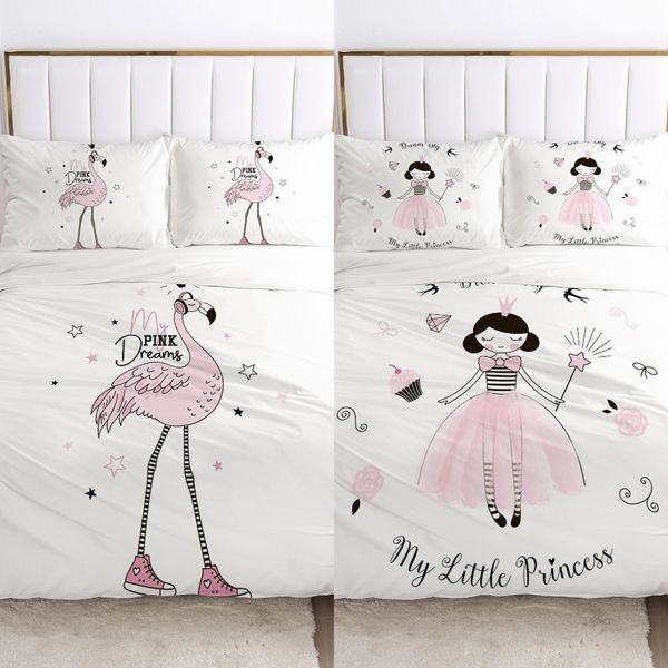 girls princess cartoon bedding set for baby kids children crib duvet cover set pillowcase blanket quilt cover cute pink swan c0223
girls princess cartoon bedding set for baby kids children crib duvet cover set pillowcase blanket quilt cover cute pink swan c0223