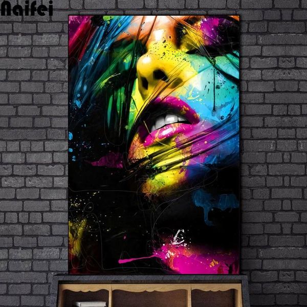 diamond painting abstract lips graffiti art cross stitch colorful girl face embroidery facet pictures cuadros,
diamond painting abstract lips graffiti art cross stitch colorful girl face embroidery facet pictures cuadros,
