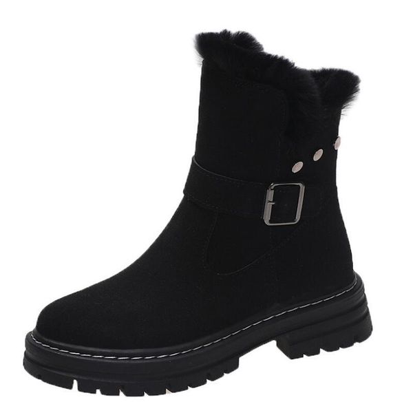 boots 2021 winter fashion short tube plus velvet thickening leisure student warmth ladies snow cotton shoes, Black
boots 2021 winter fashion short tube plus velvet thickening leisure student warmth ladies snow cotton shoes, Black