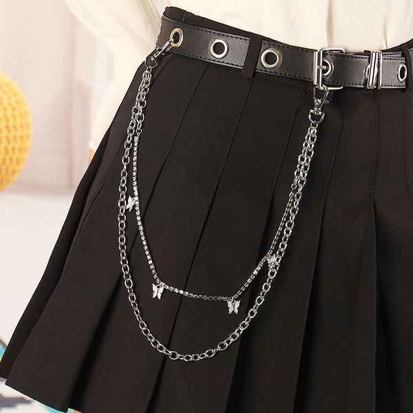 jewelry trend multi layer metal pants waist chain bungee hip hop belt accessories, Silver
jewelry trend multi layer metal pants waist chain bungee hip hop belt accessories, Silver