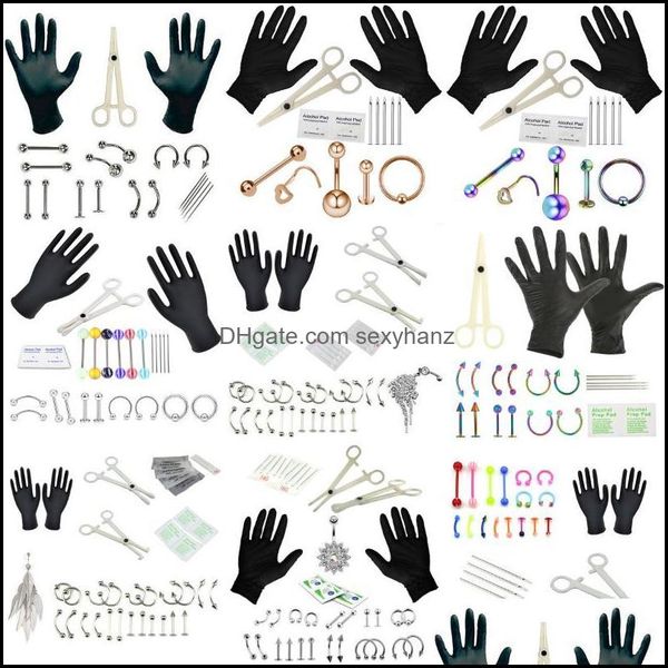 other body jewelry 1 set 16g 14g belly nipple eyebrow lip nose ring tongue piercing kit tool needles for drop delivery 2021 mrksq, Slivery;golden
other body jewelry 1 set 16g 14g belly nipple eyebrow lip nose ring tongue piercing kit tool needles for drop delivery 2021 mrksq, Slivery;golden