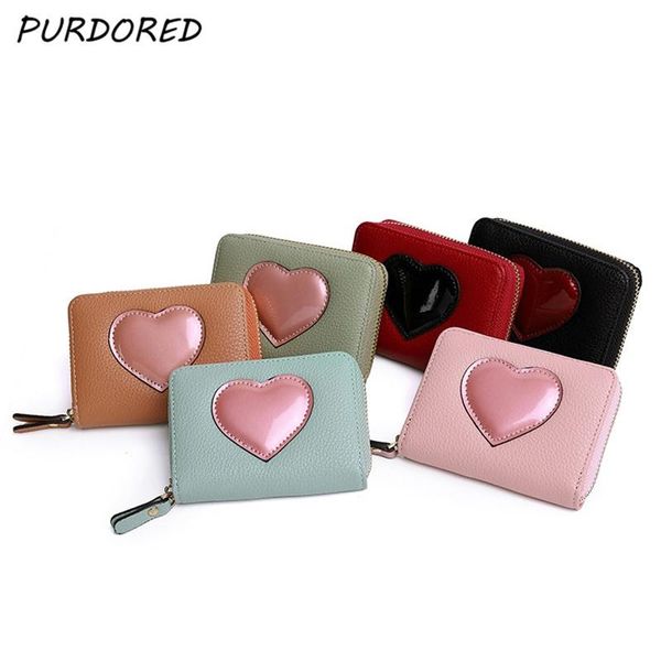 card holders purdored 1 pc women heart holder pu leather mini ladies heart-shaped business cards wallet tarjetero hombre, Brown;gray
card holders purdored 1 pc women heart holder pu leather mini ladies heart-shaped business cards wallet tarjetero hombre, Brown;gray