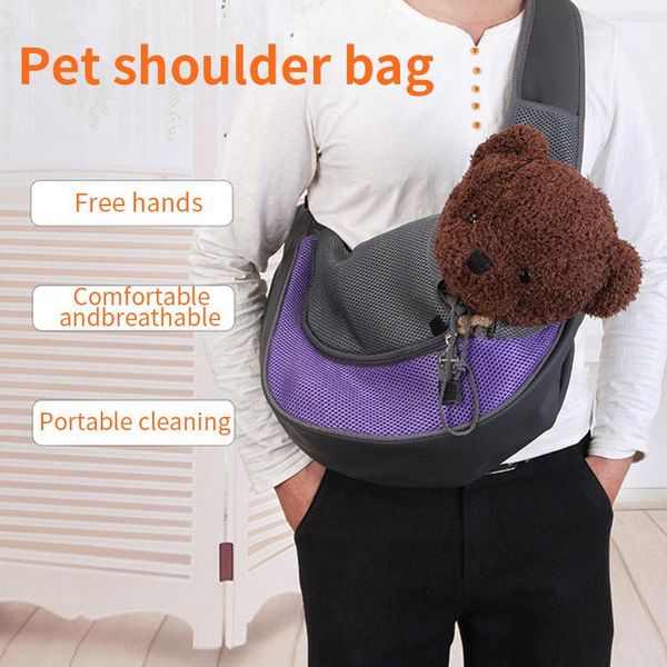cat carriers,crates & houses pet bag and dog travel portable cross - slung single shoulder breathable mesh cloth backpack supplies handbag
cat carriers,crates & houses pet bag and dog travel portable cross - slung single shoulder breathable mesh cloth backpack supplies handbag