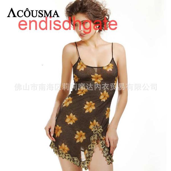 and nightgown comfortable women's breathable home pajamas acusma 30037, Black;white
and nightgown comfortable women's breathable home pajamas acusma 30037, Black;white