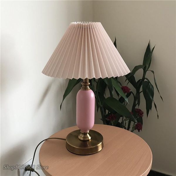 table lamps modern led lamp ins creative pleated fold fabric desk for bedroom study indoor home decor luminaire lighting fixtures
table lamps modern led lamp ins creative pleated fold fabric desk for bedroom study indoor home decor luminaire lighting fixtures