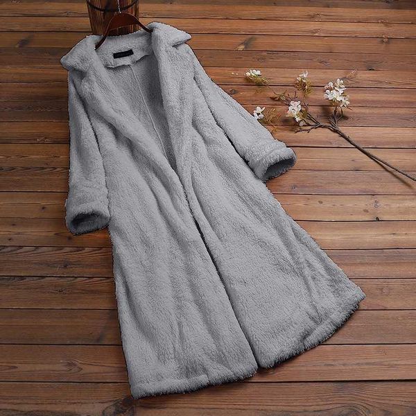 women's jackets 2021 casual warm stylish fluffy coats autumn long sleeve outwears female open stich cardigans oversized overcoat, Black;brown
women's jackets 2021 casual warm stylish fluffy coats autumn long sleeve outwears female open stich cardigans oversized overcoat, Black;brown