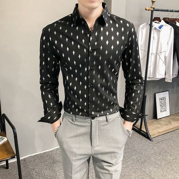 new estilo britnico primavera novo clube moda bronzeamento camisas roupas masculinas 2021 simples fino ajuste manga longa blusa casual homme, Black;brown
new estilo britnico primavera novo clube moda bronzeamento camisas roupas masculinas 2021 simples fino ajuste manga longa blusa casual homme, Black;brown