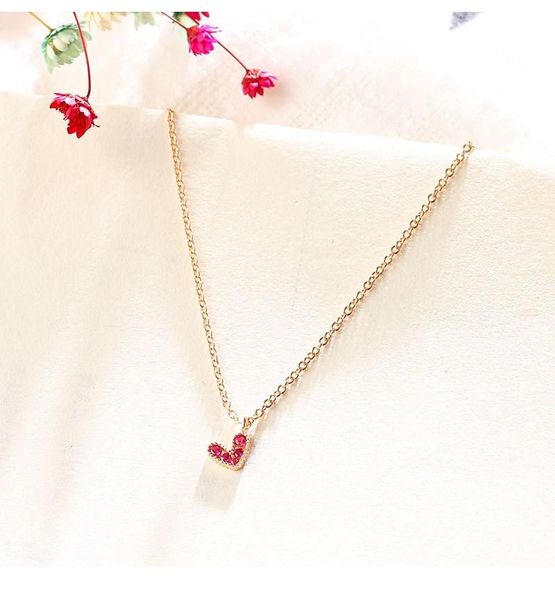 pendant necklaces 2021 simple red heart necklace female crystal from swarovskis mori girl sweet for women and girls, Silver
pendant necklaces 2021 simple red heart necklace female crystal from swarovskis mori girl sweet for women and girls, Silver