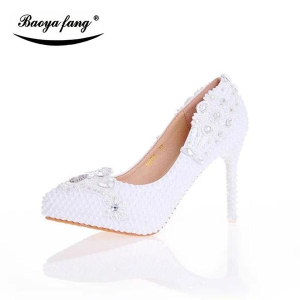 dress shoes fashion pointed toe white pearl wedding 10cm high heel platform ladies pumps women female, Black
dress shoes fashion pointed toe white pearl wedding 10cm high heel platform ladies pumps women female, Black