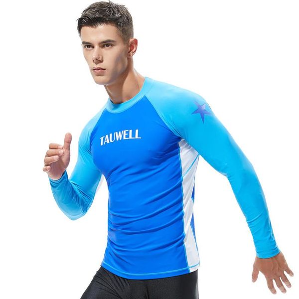 one-piece suits surfing rashguard men long sleeve swimsuit rash guard swimwear windsurf swim shirt for swimming sailing clothing diving wets
one-piece suits surfing rashguard men long sleeve swimsuit rash guard swimwear windsurf swim shirt for swimming sailing clothing diving wets