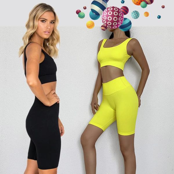 yoga outfit female set sportswear workout gym clothing fitness bra vest shorts crop high waist leggings sports suit running push up
yoga outfit female set sportswear workout gym clothing fitness bra vest shorts crop high waist leggings sports suit running push up