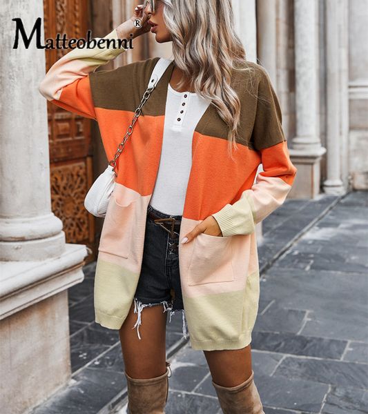 2021 new autumn winter loose cardigan casual women jacket harajuku color matching stripes long-sleeve open stitch sweater fp12, White;black
2021 new autumn winter loose cardigan casual women jacket harajuku color matching stripes long-sleeve open stitch sweater fp12, White;black