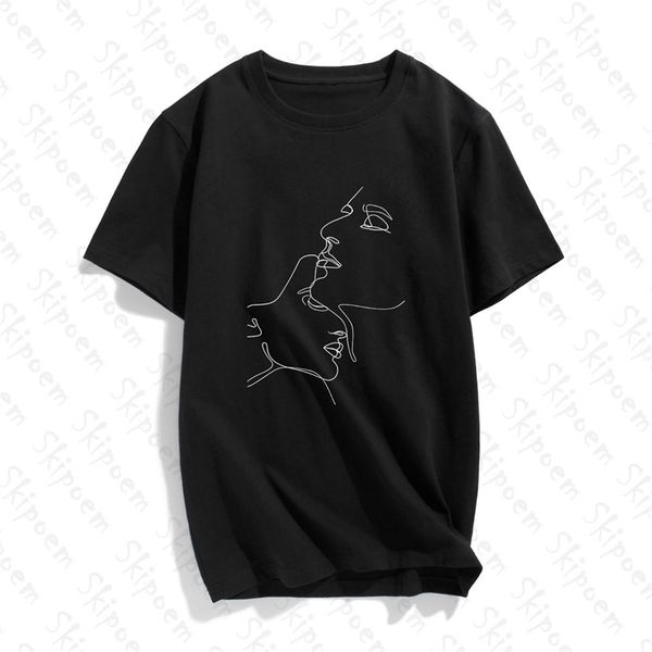 love girl nordic kiss women tshirt kawaii tumblr vintage korean style cotton short sleeve plus size tee shirt femme clothes, White
love girl nordic kiss women tshirt kawaii tumblr vintage korean style cotton short sleeve plus size tee shirt femme clothes, White