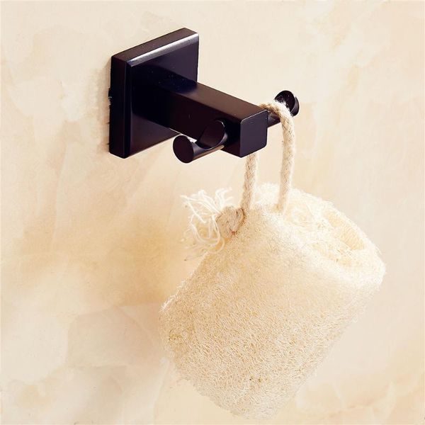 robe hooks auswind 304 stainless steel black clothes hook home pendants wall mounted double modern towel bathroom products
robe hooks auswind 304 stainless steel black clothes hook home pendants wall mounted double modern towel bathroom products