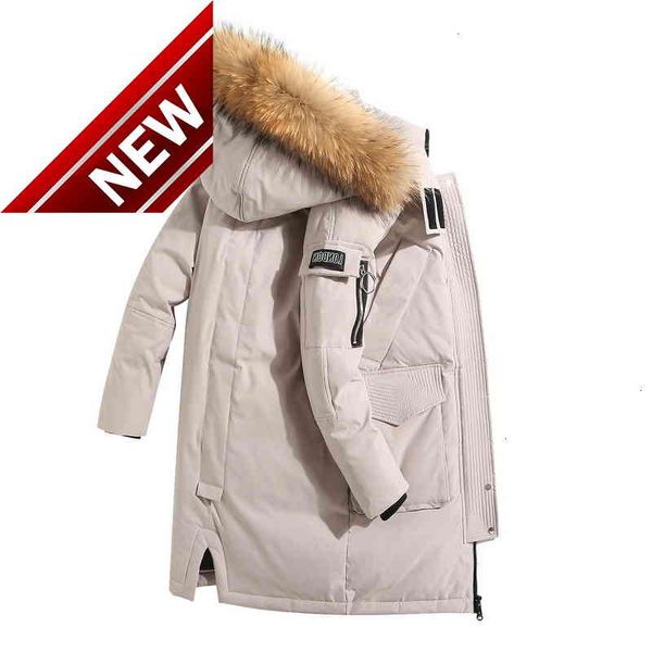 winter fake fur collar new hooded warm down jackets men 60% white duck pockets thicken overcoat fashion long coats clothes, Black
winter fake fur collar new hooded warm down jackets men 60% white duck pockets thicken overcoat fashion long coats clothes, Black