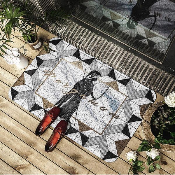 geometric silk circle carpet household entry dust removal foot mat easy to clean door mat living room pvc non-slip
geometric silk circle carpet household entry dust removal foot mat easy to clean door mat living room pvc non-slip
