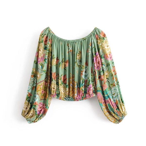 women's blouses & shirts bohemian off shoulder green floral blouse women boho vintage shirt 2 pieces skirt+ swag retro chemise femm, White
women's blouses & shirts bohemian off shoulder green floral blouse women boho vintage shirt 2 pieces skirt+ swag retro chemise femm, White