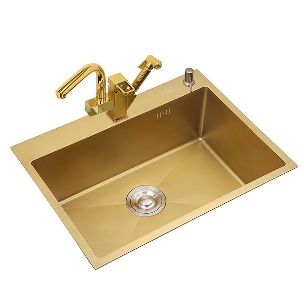 2021 new single above brushed counter gold three millimeters stainless steel silks kitchen sink vegetable wash basin pqn1
2021 new single above brushed counter gold three millimeters stainless steel silks kitchen sink vegetable wash basin pqn1