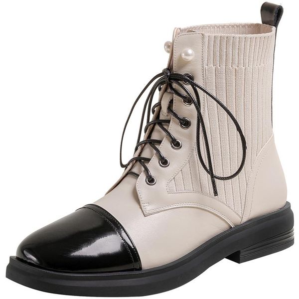 boots autumn winter ankle modern boot thick bottom elegant fashion footwear shoes round toe platform women lace up black a149
boots autumn winter ankle modern boot thick bottom elegant fashion footwear shoes round toe platform women lace up black a149