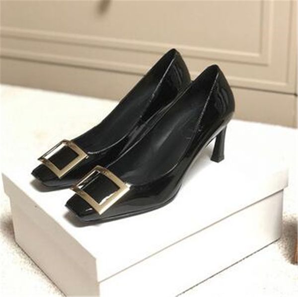 classic women dress shoes fashion good quality brand leather high heel weding shoe female designer sandals ladies comfortable casual party s, Black
classic women dress shoes fashion good quality brand leather high heel weding shoe female designer sandals ladies comfortable casual party s, Black