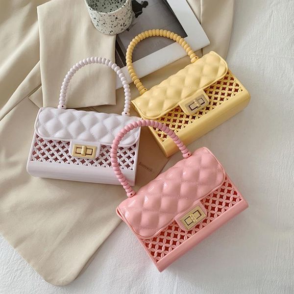 shoulder bags fashion women's hollow solid color handle bag pu leather summer casual ladies cute jelly flap mini hasp handbag
shoulder bags fashion women's hollow solid color handle bag pu leather summer casual ladies cute jelly flap mini hasp handbag