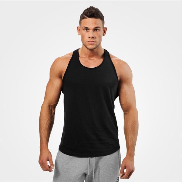 mens casual sleeveless soft cotton men breathable stringer bodybuilding tank sports gym singlet y back muscle tee, White;black
mens casual sleeveless soft cotton men breathable stringer bodybuilding tank sports gym singlet y back muscle tee, White;black