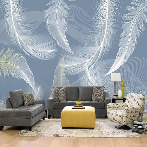 wallpapers drop custom size 3d po wallpaper nordic modern art wall painting white feather tv background mural covering
wallpapers drop custom size 3d po wallpaper nordic modern art wall painting white feather tv background mural covering