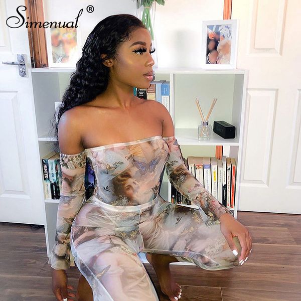 off shoulder print matching sets women long sleeve bodysuit and pants aesthetic two piece outfits bodycon fashion, White;black
off shoulder print matching sets women long sleeve bodysuit and pants aesthetic two piece outfits bodycon fashion, White;black