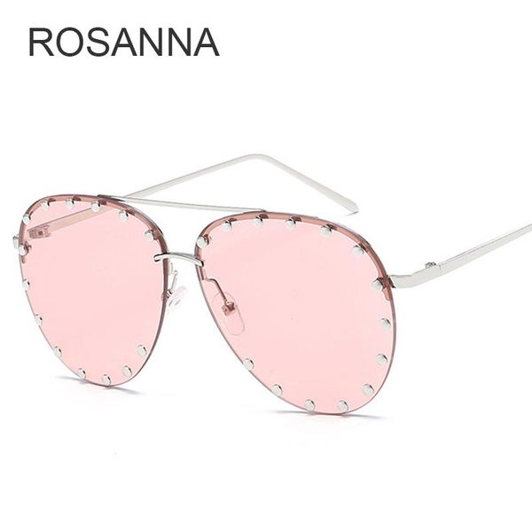 sunglasses rosanna women fashion oversized rivet square vintage brand designer coating sun glasses r885, White;black
sunglasses rosanna women fashion oversized rivet square vintage brand designer coating sun glasses r885, White;black