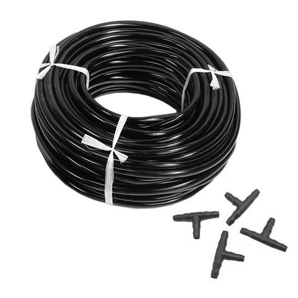 20m 4/7mm hose garden water micro-irrigation pipe with 20 pcs tee connectors gardening lawn agriculture sprinking drip tube 
20m 4/7mm hose garden water micro-irrigation pipe with 20 pcs tee connectors gardening lawn agriculture sprinking drip tube