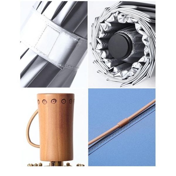 16k large sun umbrella rain women windproof wooden handle silver coating umbrellas 3-folding anti-uv parasol umbrella jllqnh
16k large sun umbrella rain women windproof wooden handle silver coating umbrellas 3-folding anti-uv parasol umbrella jllqnh