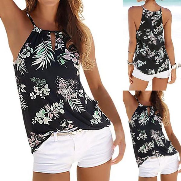 women's tanks & camis women floral print summer beach strappy vest sleeveless shirt blouse casual tank, White
women's tanks & camis women floral print summer beach strappy vest sleeveless shirt blouse casual tank, White