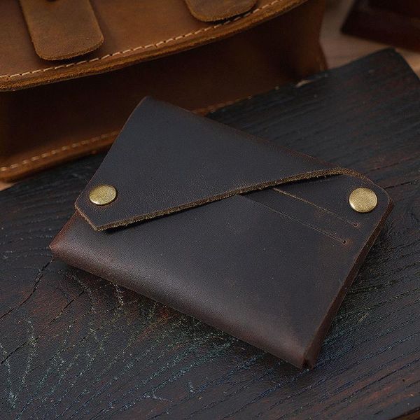 wallets genuine leather wallet vintage card holder casual short purse men woman money clips creativity handmade gift, Red;black
wallets genuine leather wallet vintage card holder casual short purse men woman money clips creativity handmade gift, Red;black