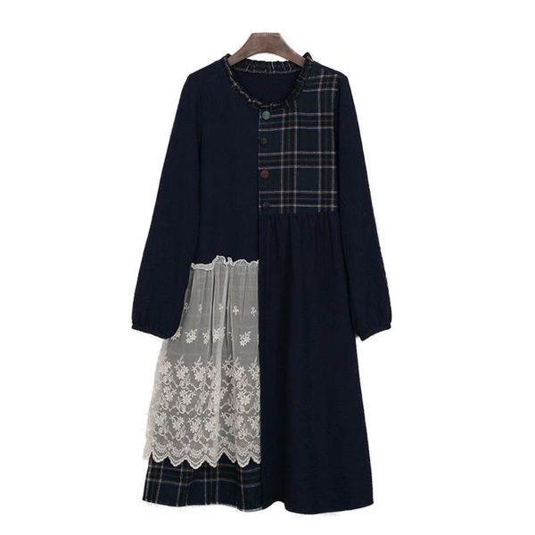 casual dresses women's japan harajuku ulzzang fall winter contrast color lace plaid dress female cute rural kawaii for wome y03610, Black;gray
casual dresses women's japan harajuku ulzzang fall winter contrast color lace plaid dress female cute rural kawaii for wome y03610, Black;gray