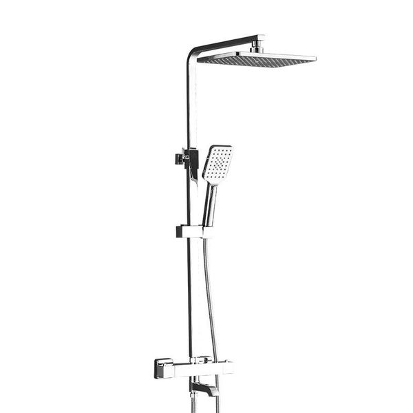 full copper square shower set supercharged shower head bathroom constant temperature
full copper square shower set supercharged shower head bathroom constant temperature