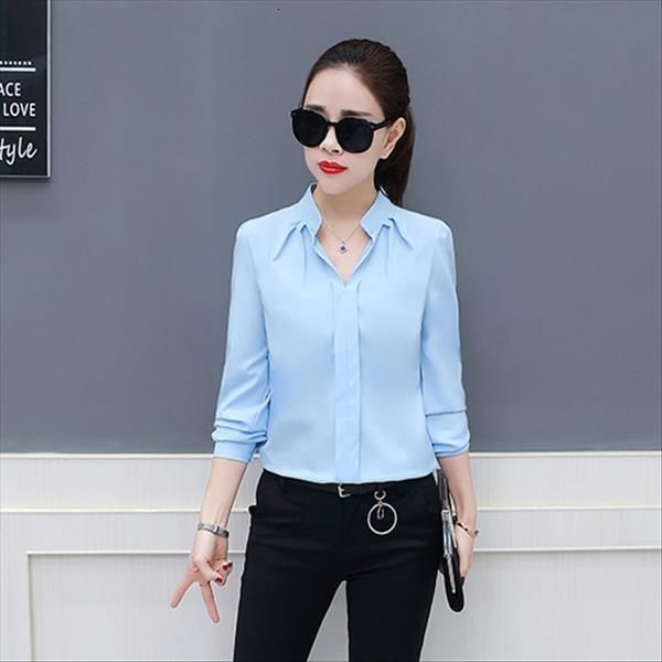 spring autumn 2021 new women chiffon blouses amp shirts for work feminine long sleeve leisure bottom loose blouses amp, White
spring autumn 2021 new women chiffon blouses amp shirts for work feminine long sleeve leisure bottom loose blouses amp, White