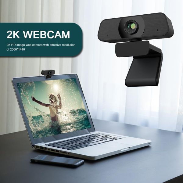 2k web camera with microphone 2560x1440 pixels usb smart tv computer webcam for lapdeskcomputer accessory
2k web camera with microphone 2560x1440 pixels usb smart tv computer webcam for lapdeskcomputer accessory