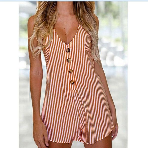 new fashion women striped playsuit jumpsuit button decor poliestere romper summer beach casual mini bodysuit pink jumpsuit 2021, Black;white
new fashion women striped playsuit jumpsuit button decor poliestere romper summer beach casual mini bodysuit pink jumpsuit 2021, Black;white