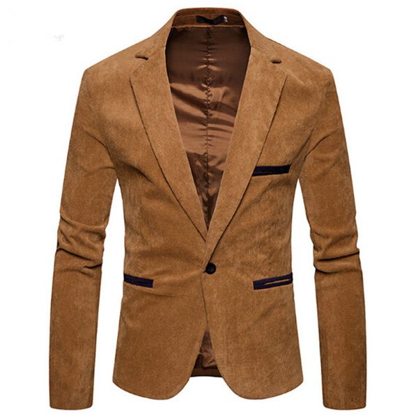blazer men arrival single breasted jacket male smart casual slim fit coat corduroy men's blazers and suit n1i3, White;black
blazer men arrival single breasted jacket male smart casual slim fit coat corduroy men's blazers and suit n1i3, White;black