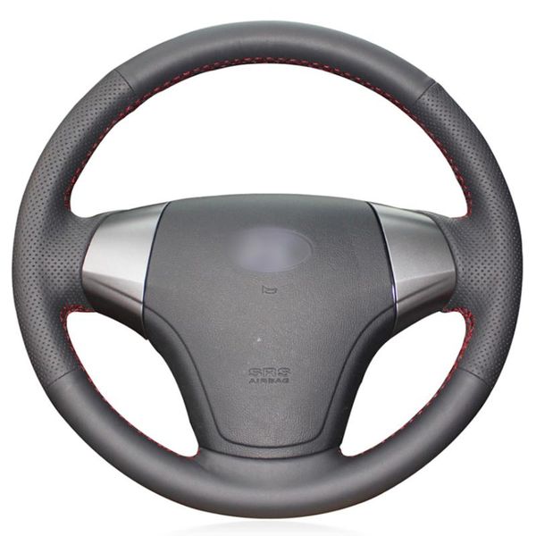 steering wheel covers black pu faux leather diy hand-stitched car cover for elantra 2007-2010
steering wheel covers black pu faux leather diy hand-stitched car cover for elantra 2007-2010