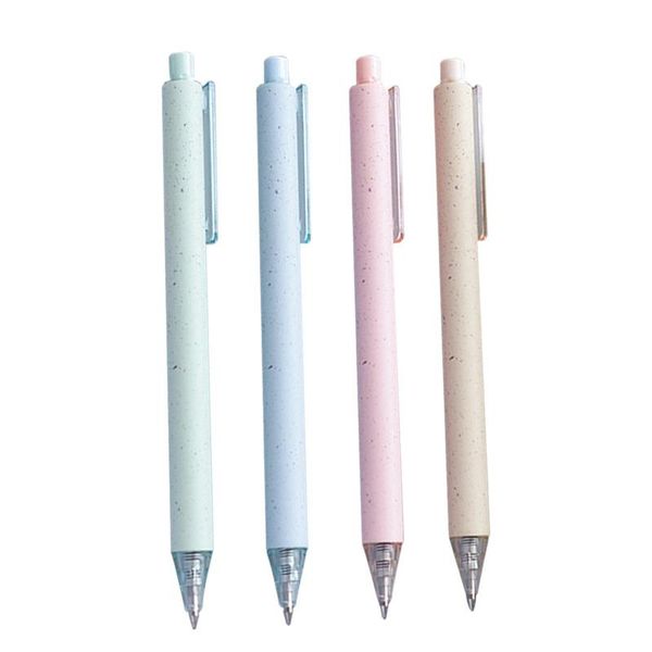 gel pens 4 pcs/set straw quick-drying press pen refill 0.5mm black ink signature test school office writing supplies stationery
gel pens 4 pcs/set straw quick-drying press pen refill 0.5mm black ink signature test school office writing supplies stationery